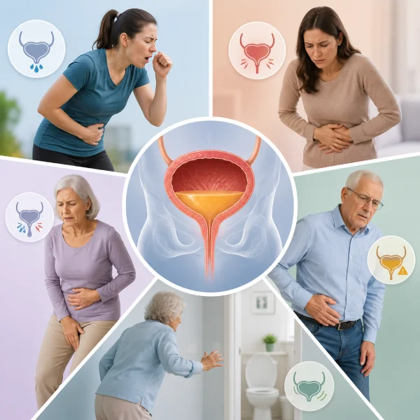 Types of Urinary Incontinence